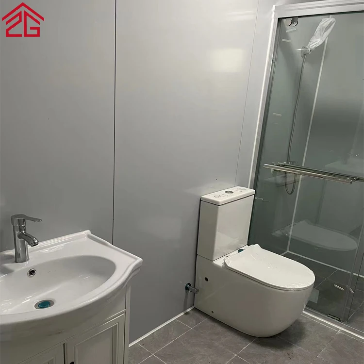 Portable home 40ft Expandable container house Extendable 2.8m height with complete bathroom custom design house for sale