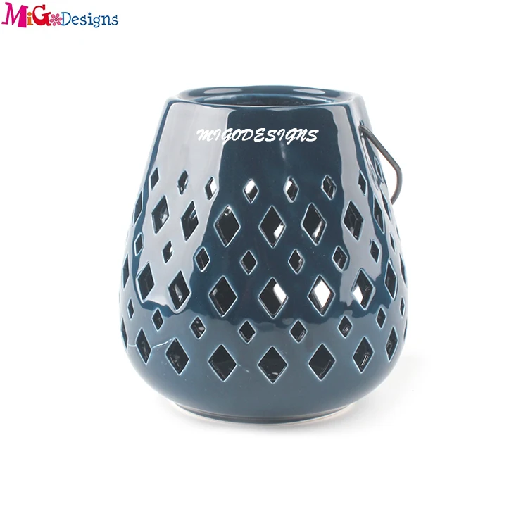 
Factory Manufacture Home Decoration Wholesale White Ceramic Incense Burner 