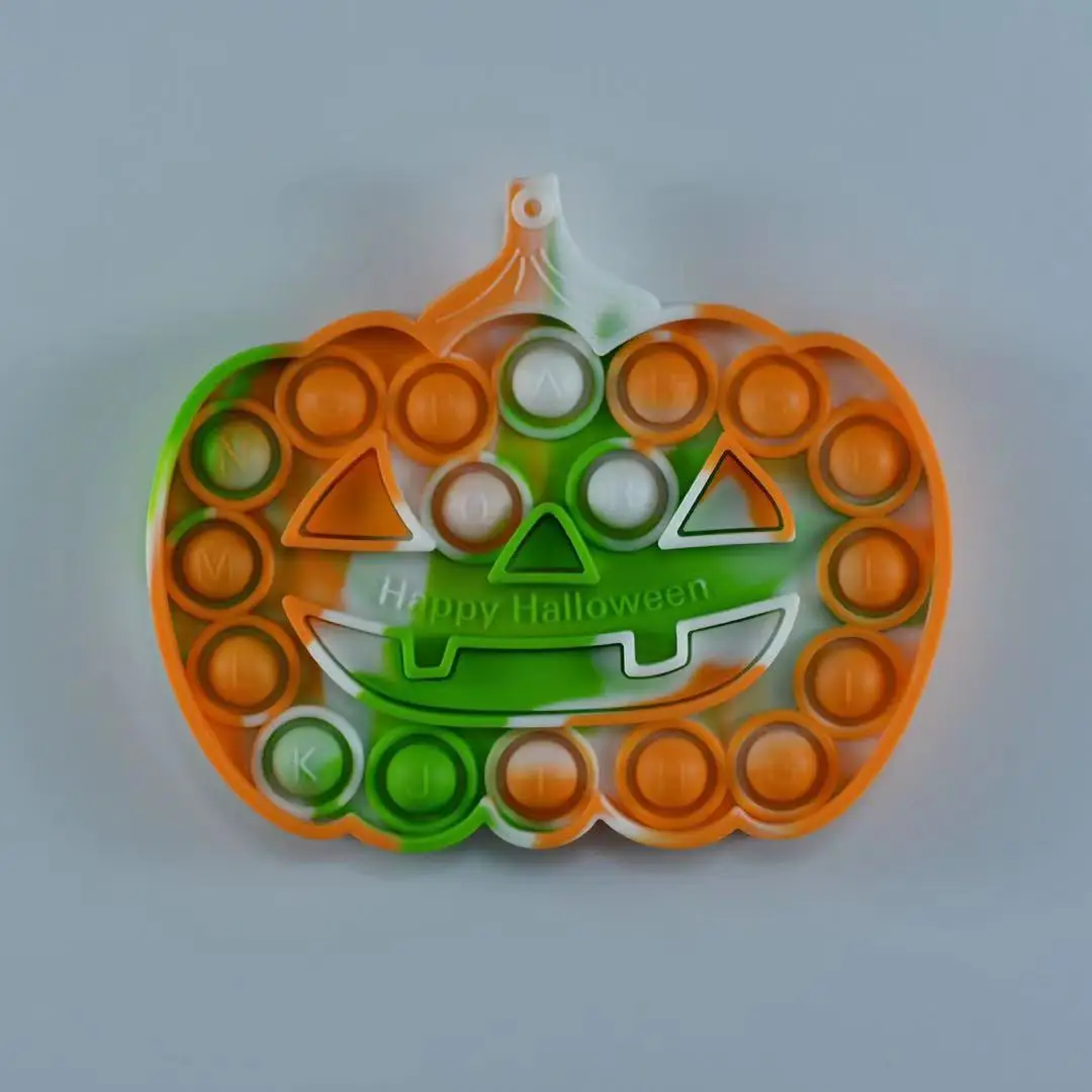 Novelty Funny DIY Children Push Bubble Kids Hamburg Fidget Toys Set