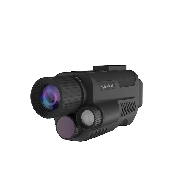 Ultra-Lightweight 8x Night Vision Magnification Binocular Full-Featured Monocular with NVG Scope for Easy Portability