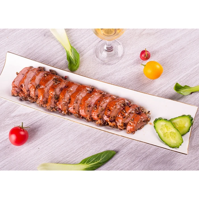 Factory Direct Wholesale Black Pepper Smoked Duck Meat Breast