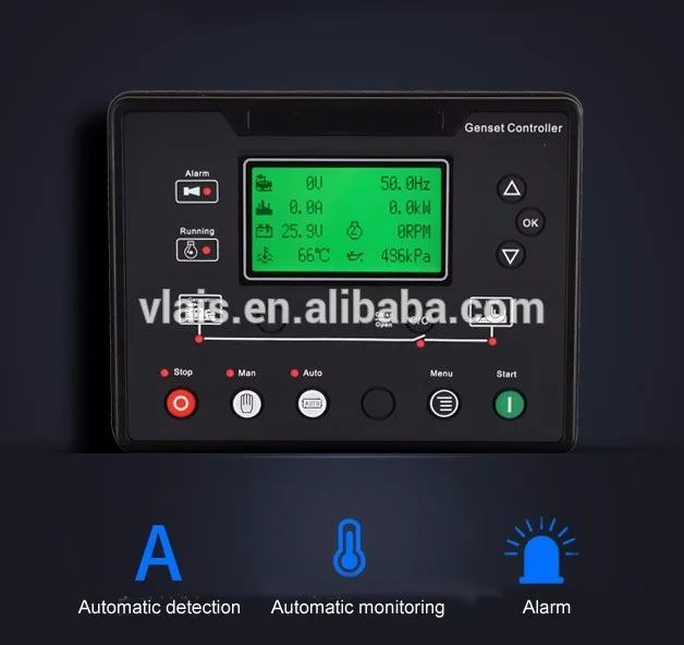 Factory Price automatic start 30kw-100kw/kva Super Silent Electric Diesel Genset Price with Vlais Engine Model 6BTA5.9-G2