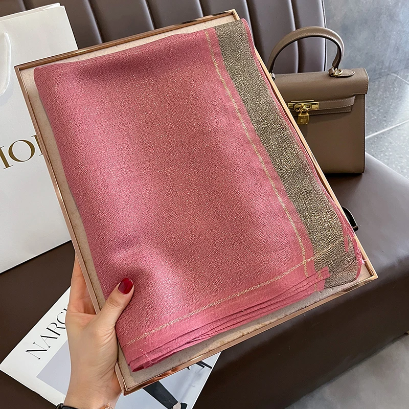 Modest Comfortable Felling autumn Silk cut scarf Trend Stewardess 80*190cm perfect women