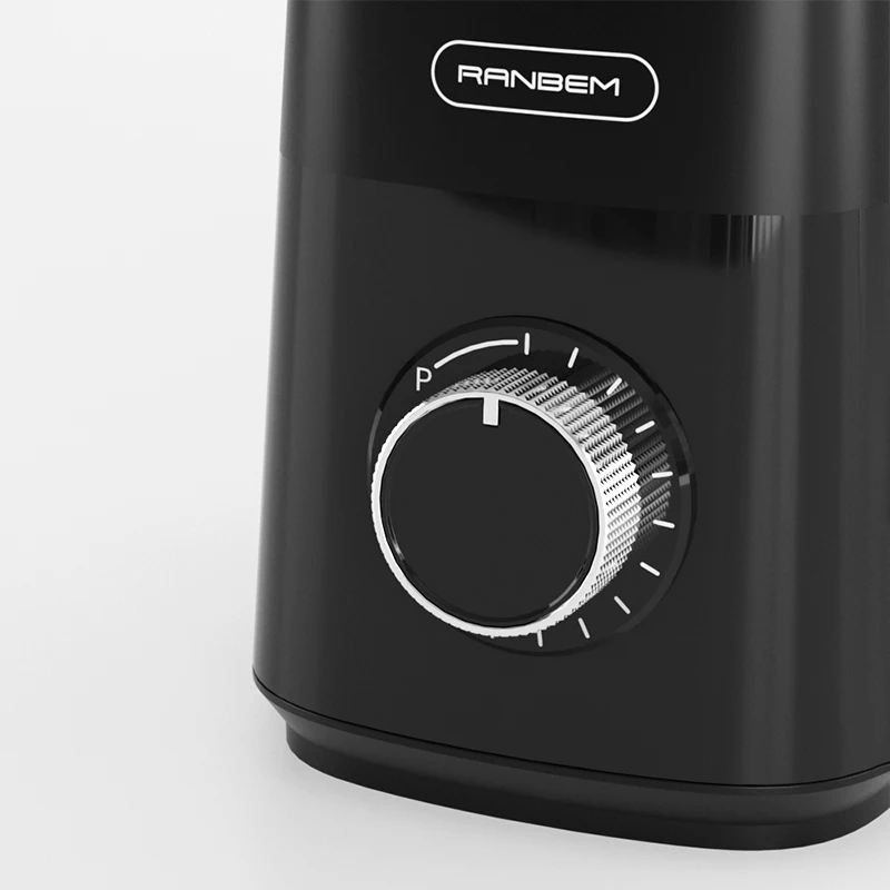 RANBEM 7620# F Grade Motor 1.5L Pitcher Milkshake Juice Blender with Removable Stainless Steel Blades for Easy Cleaning