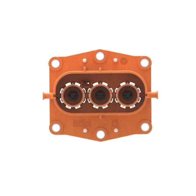HVC 800 series 3 ways HVIL connector for EV