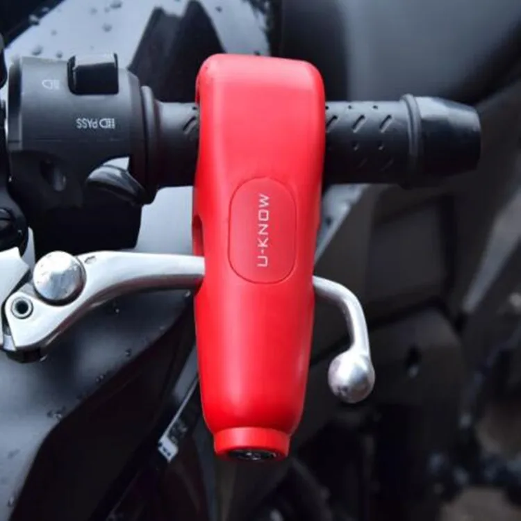 YH2149 Alarm Type Motorcycle Scooter Handlebar Brake Throttle Grip Anti Theft Protection Security Locks