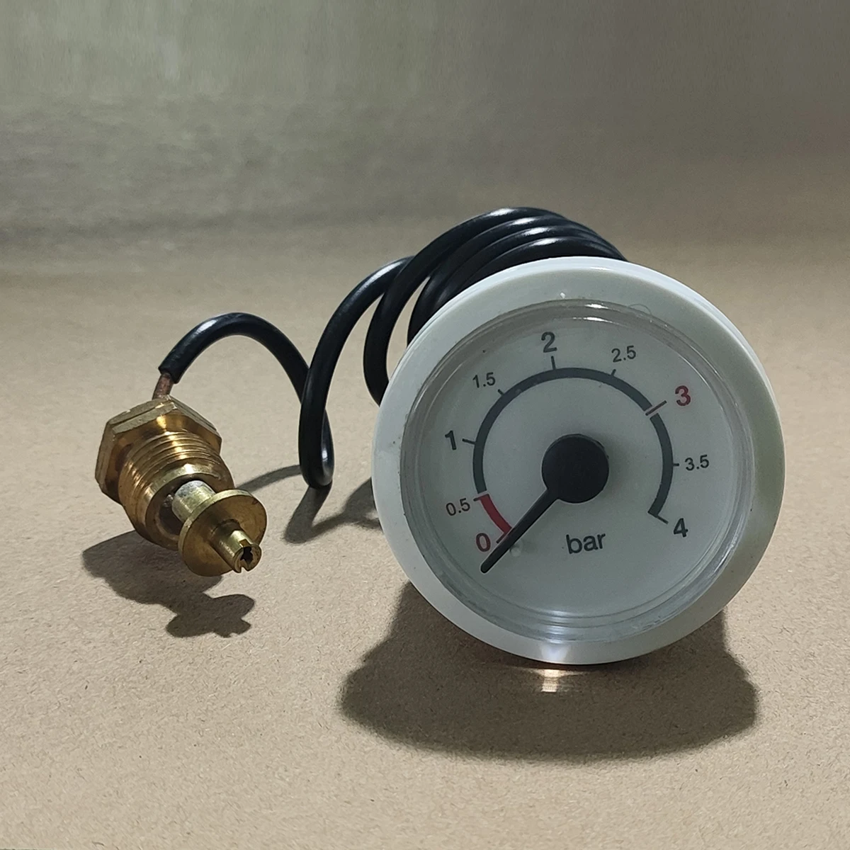 Capillary type pressure gauge CPG37-C-WH 600mm plastic pressure gauge