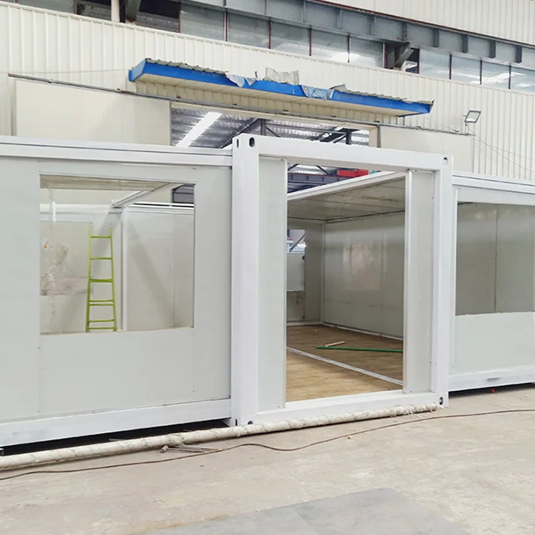 All Equipped Prefab Houses Expandable Portable Granny Flat Unit