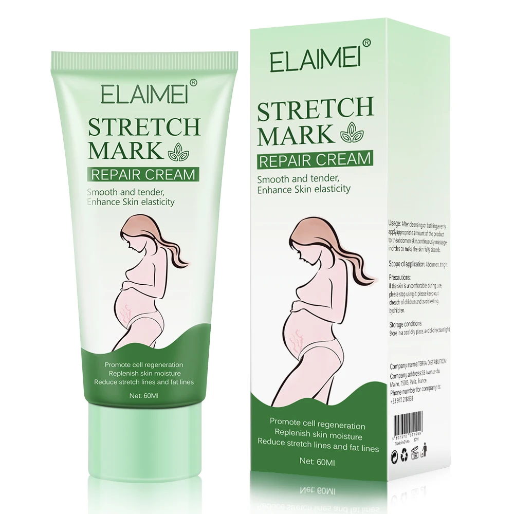 Natural Herbal Stretch Marks Cream Remove Stretch Marks Fade Scars Moisturizing Whitening Stretch Marks Removal Cream