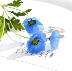 Simulated poppy flower wedding simulated flower corn poppy wedding home decoration artificial flower