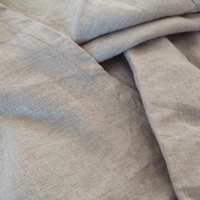 100% linen fabric for shirt pants wallpaper printed sheer linen plain woven solid flax cloth