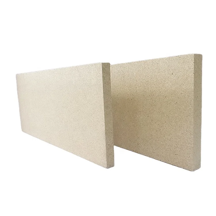 Expanded silver vermiculite fireproof refractory insulation board