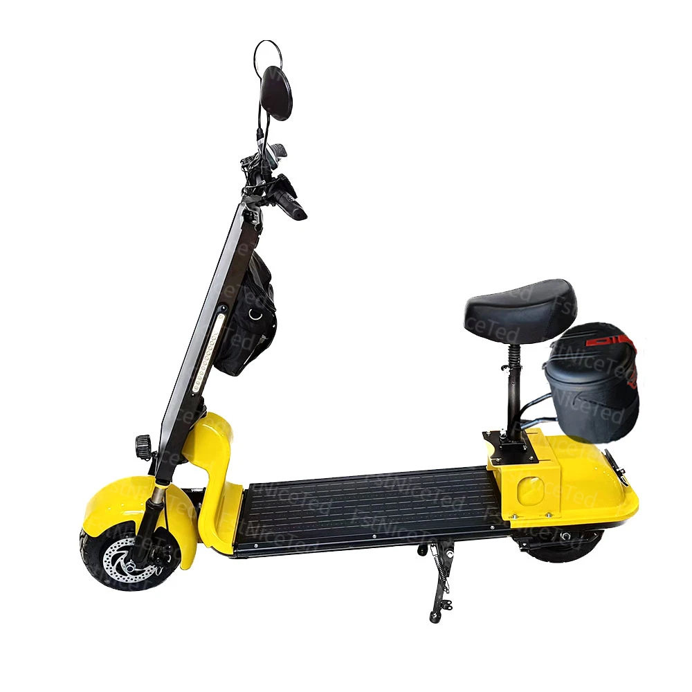 New Energy Conservation Original Kick Solar E Scooter Waterproof Weak Light Tech Pure E Foldable Electric Solar Scooter