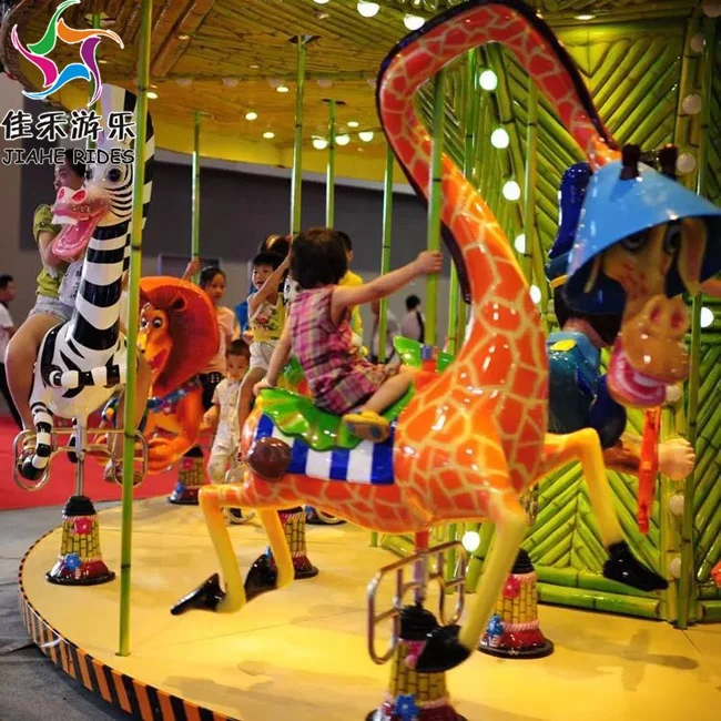 
Indoor and Outdoor Amusement Park Rides Fairground Merry Go Round Carousel for Sale 