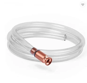 Self Priming 1.8M Metre Jiggle Siphon Drainer Pump Hose Fuel Petrol Water Fluid Shaker Siphon