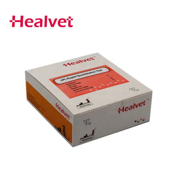 Healvet диагностика домашних животных canine cProg/HbA1c/T4 ветеринарный тест иммунофлуоресцентный анализатор комплект для тестирования