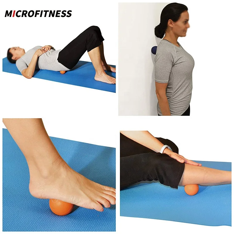 Easy and effective self lacrosse massage ball for pain relief and relaxation