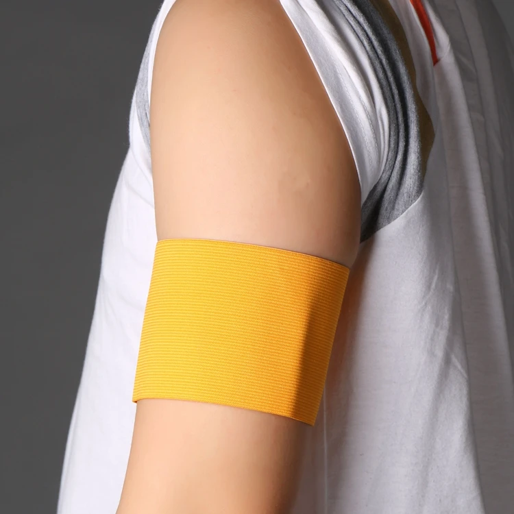 Factory Price Supply  Customized  Captain Armband Nylon Soccer Captain Armband for Match