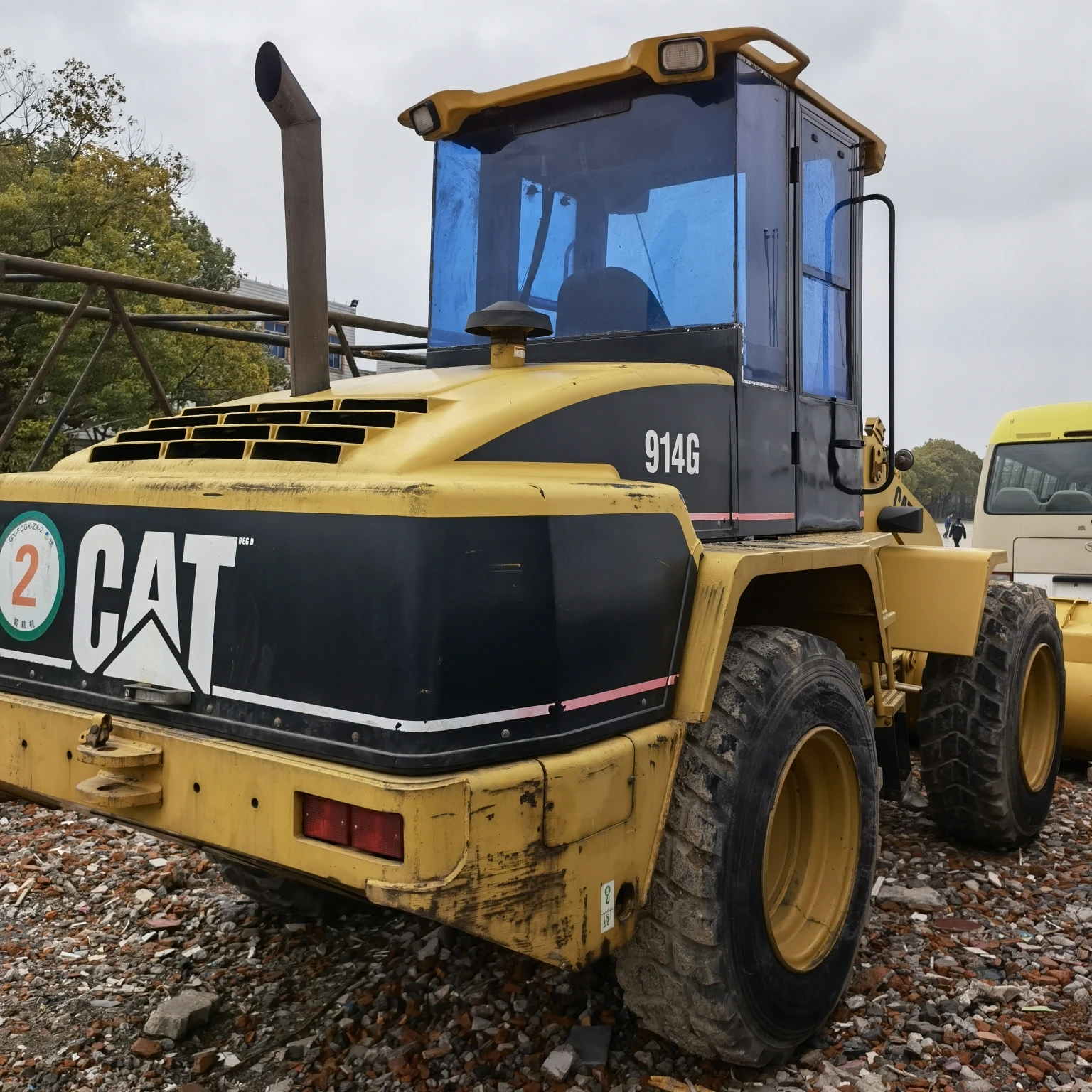 Good condition CAT construction machine 8 Ton CAT Caterpillar wheel loader CAT 914G used  loader 914G