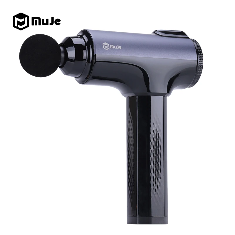 Body Muscle Relax Massage Gun with 6 Heads 12V Motor Mini Handheld Electric Body deep Massage Sports Drill fascia gun