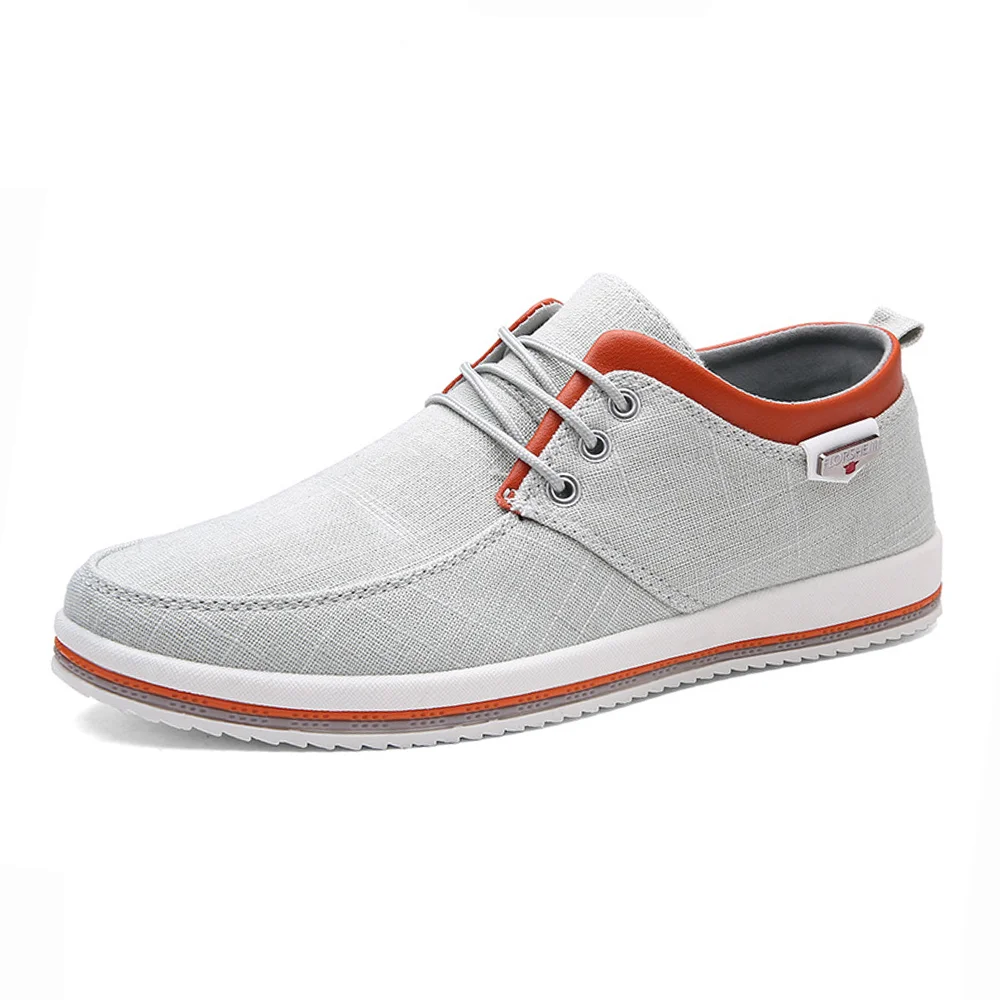  Wholesale cheap walking style sneakers for men casual canvas trendy
