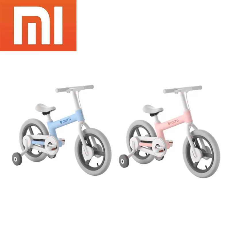 Детский велосипед Xiaomi MiTu, 14 дюймов, легкий алюминиевый безопасный баланс для детей