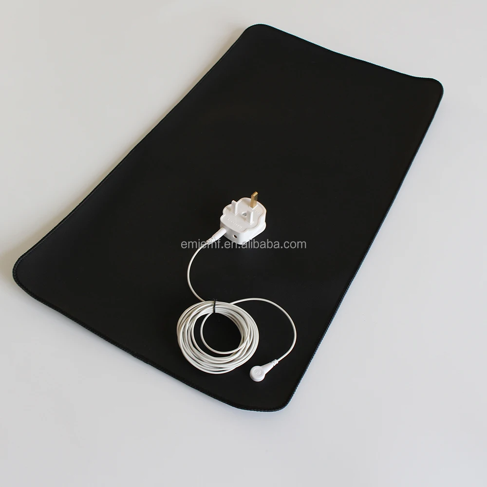 ESD EARTHING Universal Mat-Grounding Mat with Grounding Cord, Foot Grounded Therapy. Potential EMF