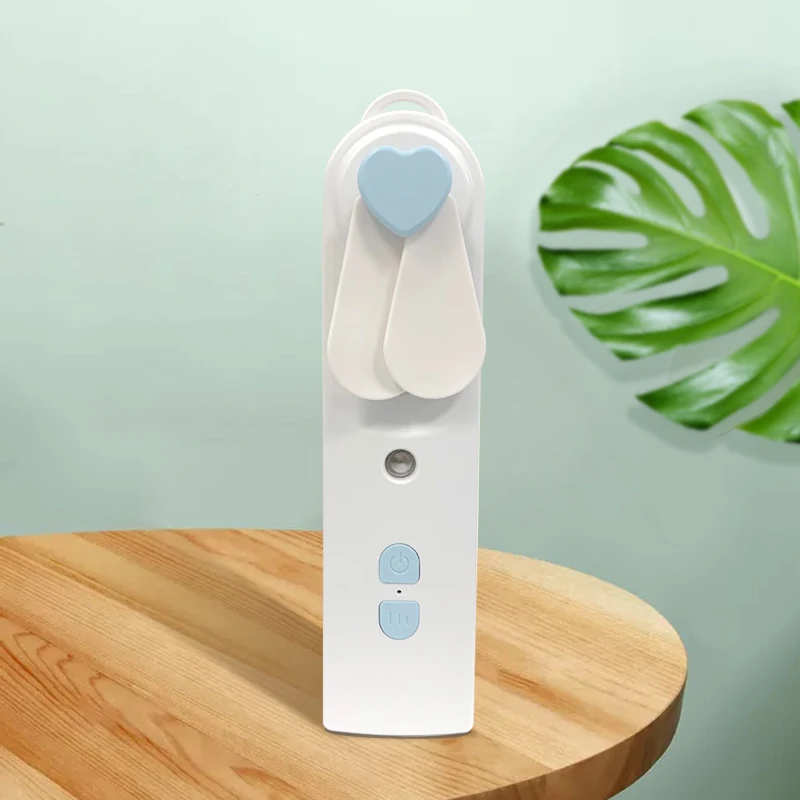 Hot Nano Mist nano Facial Steamer Mini 30ML Facial Moisturizer Mister electric usb rechargeable fan with water spray