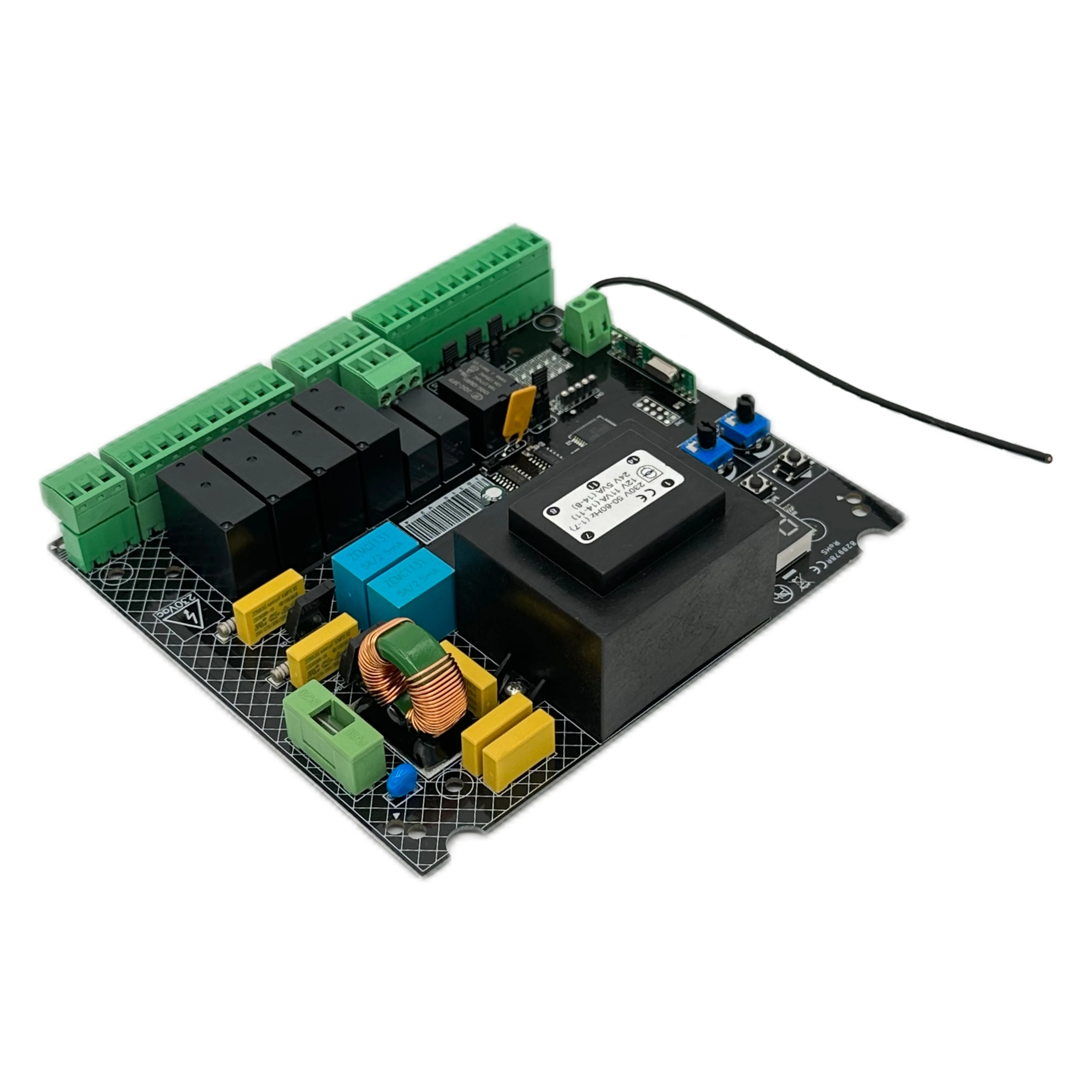 ID310 Professional Swing Gate Control Board Ac 110v 230v 4 Limit Switches Universal Type Gate Opener Control Board