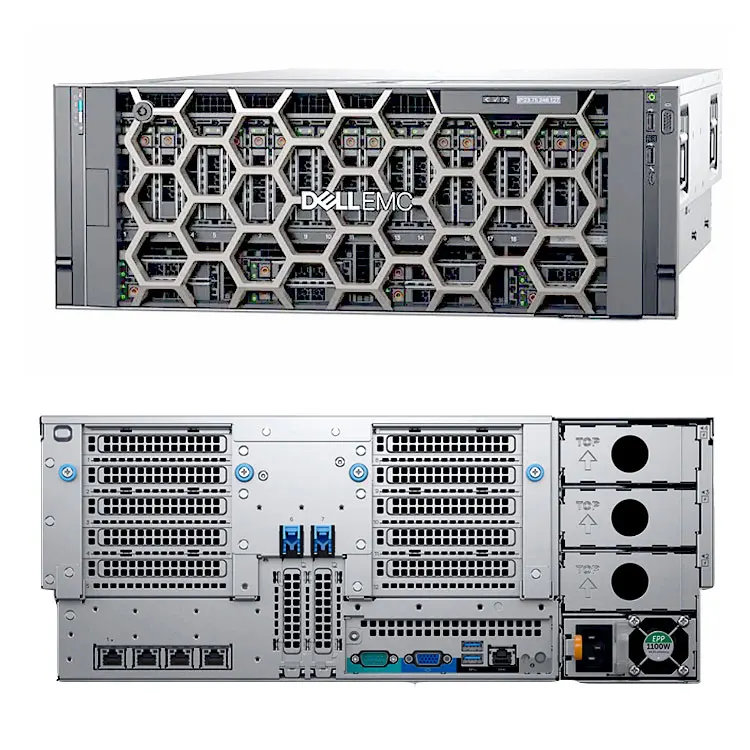Dell PowerEdge R940xa 4u 5220R 128 ГБ DDR4 ОЗУ 2666960 Гб жесткий диск HDD