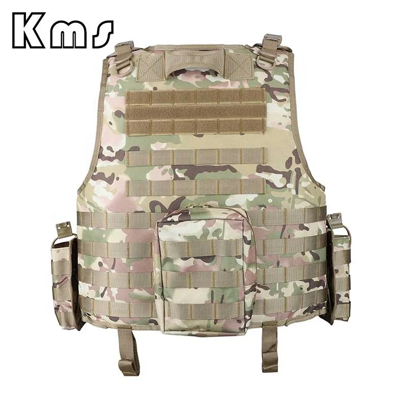 KMS Brand Wholesale Professional Outdoor Security Safety Lightweight Plate Carrier Body Vest Tactical Gilet Tactique