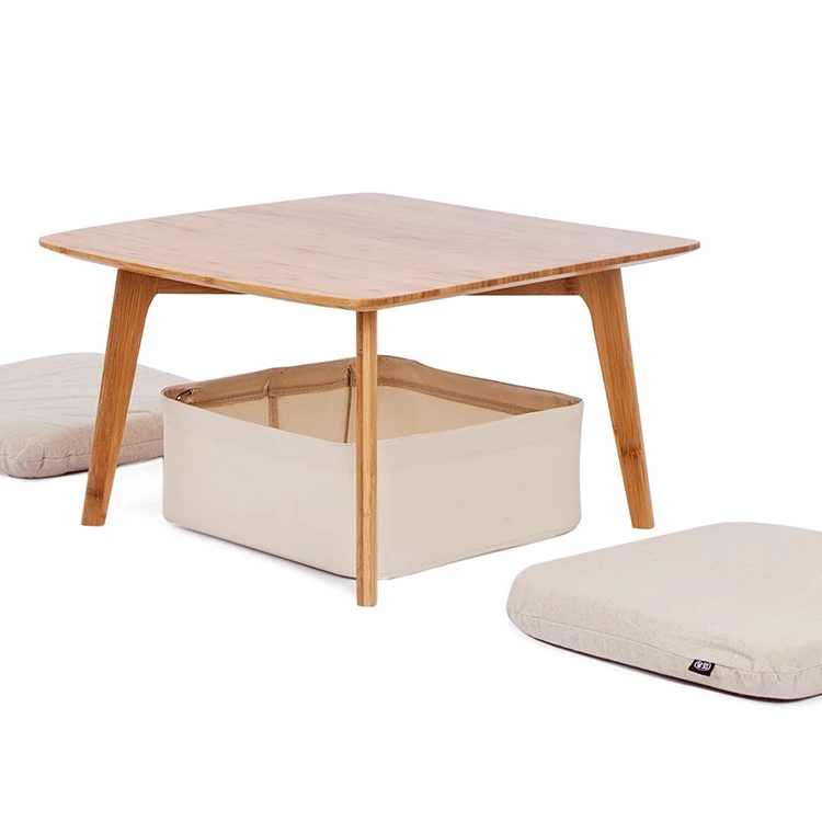 Modern design chinese furniture cheap price small wooden bamboo tea table