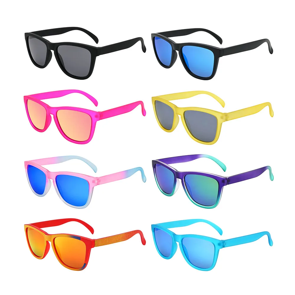 Hot selling BPA-Free PC frame TAC lens women men UV400 lifestyle polarized running sunglasses custom logo
