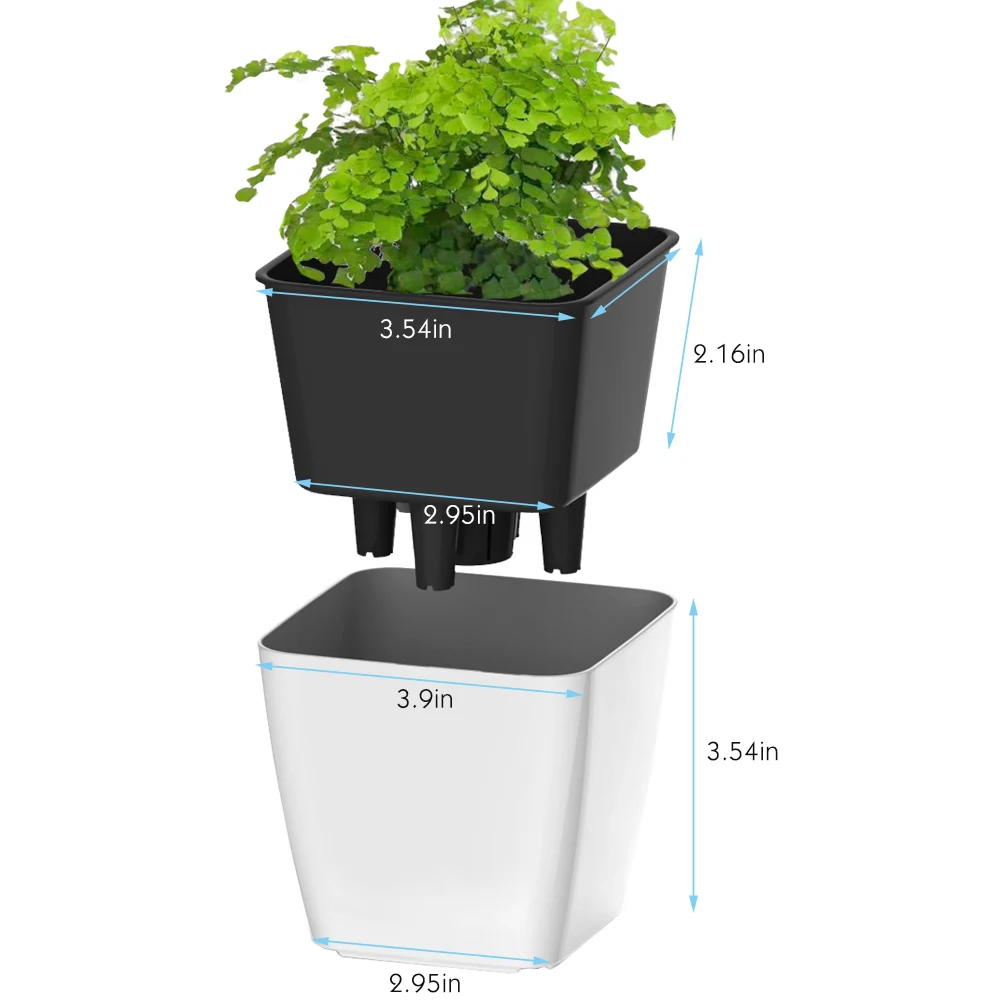 Decorative Garden Cheap Plastic Pots For Home and Garden