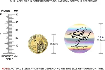 custom logo sticker sheets vinyl hologram printing paper holographic cute thank you transparent floral die cut label stickers