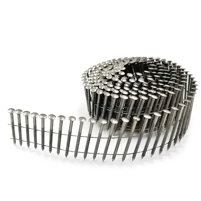 Оцинкованные гвозди с нарезкой в рулоне сварочная проволока кровельные кольцо винтовой конических фрез 3.0mmx1 1/4
