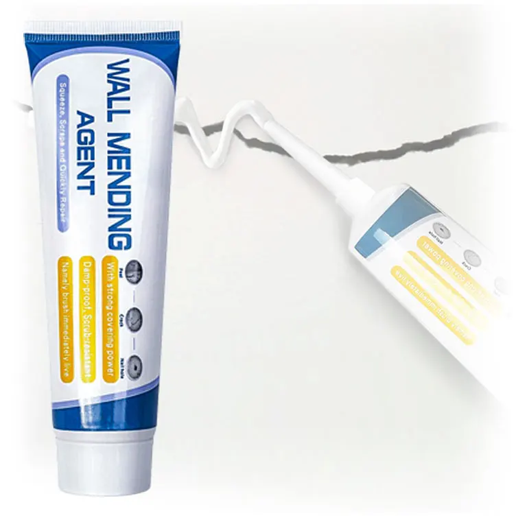 wall mending agent waterproof self-painting household drywall repair putty with sandpaper kit wholesale