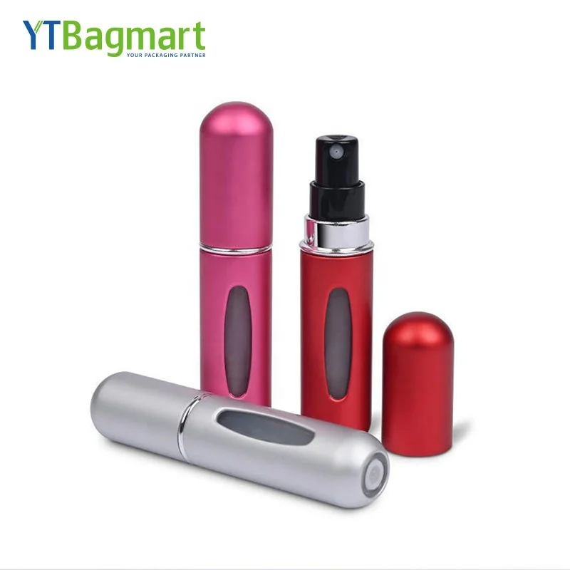 Mini 5ml Refillable Perfume Portable Atomizer Bottle Refillable Perfume Spray Refill Pump for Traveling and Outgoing