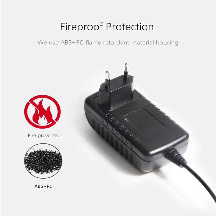  ETL CE FCC RoHS SAA AC DC настенный адаптер питания 5V 6V 9V 18V 24V 12V 100Ma 350Ma 0.5A 1A 2A 3A с вилкой EU AU US