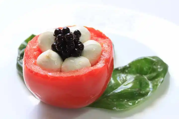 2024 New Balsamic Vinegar Pearls For Salad Delicate And Slightly Gelly 14 Mouths Shelf Life 55G Balsamic Vinegar Pearls