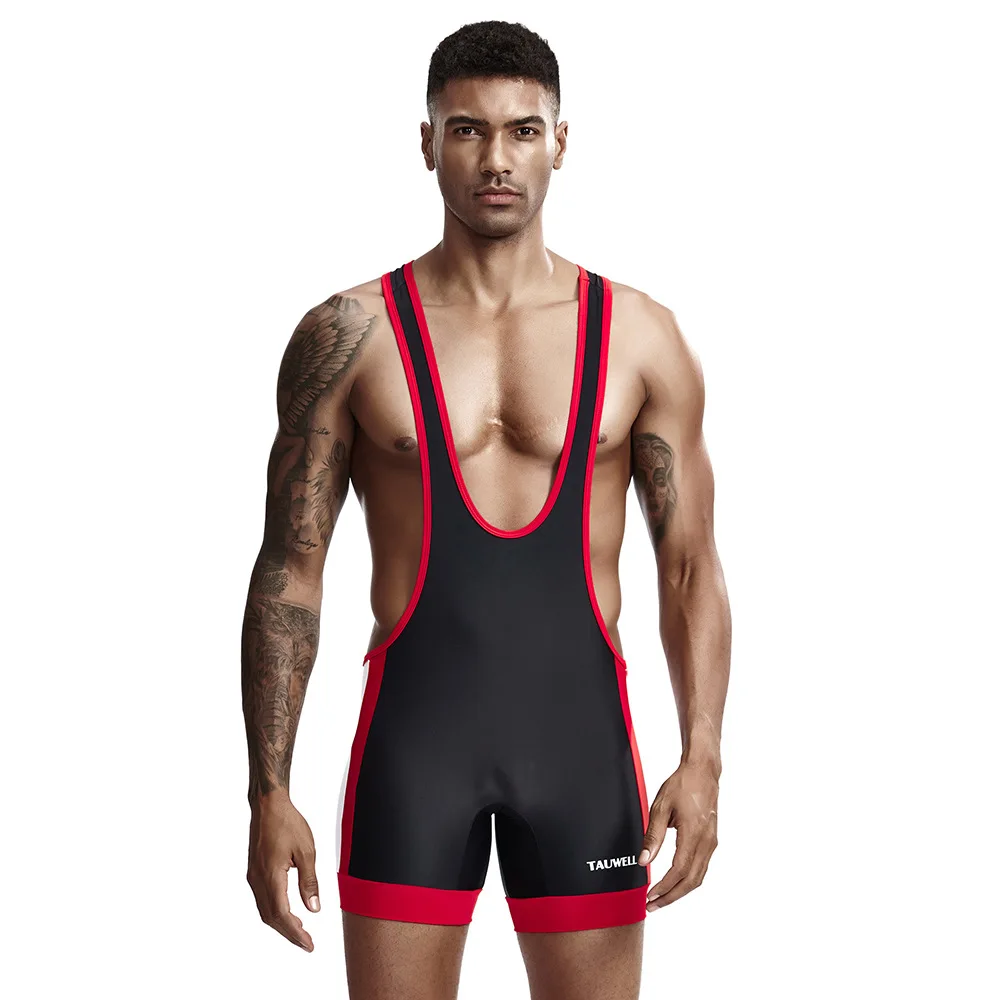 College Wrestling Singlets Lycra Wrestling Suits Custom Wrestling Singlets For Men