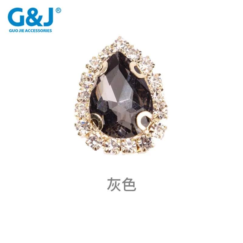 Glass Rhinestones On Crystal Rhinestones For Diy Fashionable Accessories Rhinestone Shoe Accessories Beads For JewelryMaking Diy