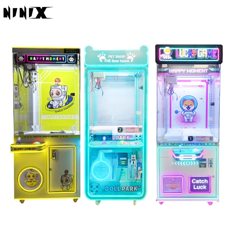 In-room hot sale Money-making coin-operated claw crane grabber prizes Vending toy gift game consoles