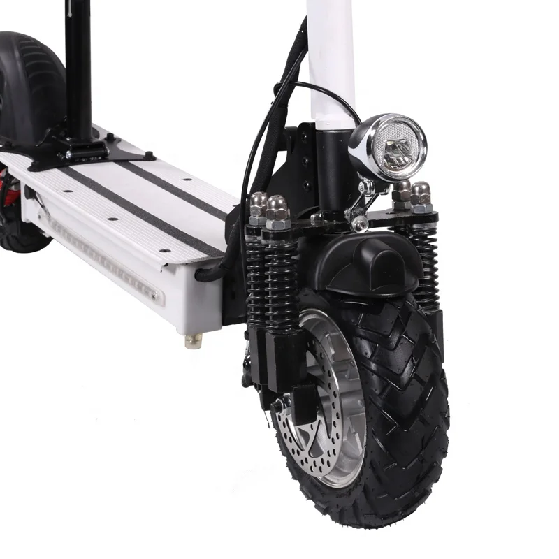 Powerful Electric Scooters for Adults 2020 Foldable 48V 2400W 20AH 10 Inch Ce 48v 18.2AH 200kg Front and Rear Suspension 60-80km