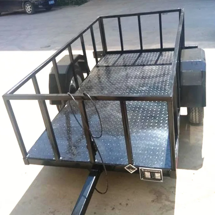 Small camper trailer tool box trailer cage trailer for car