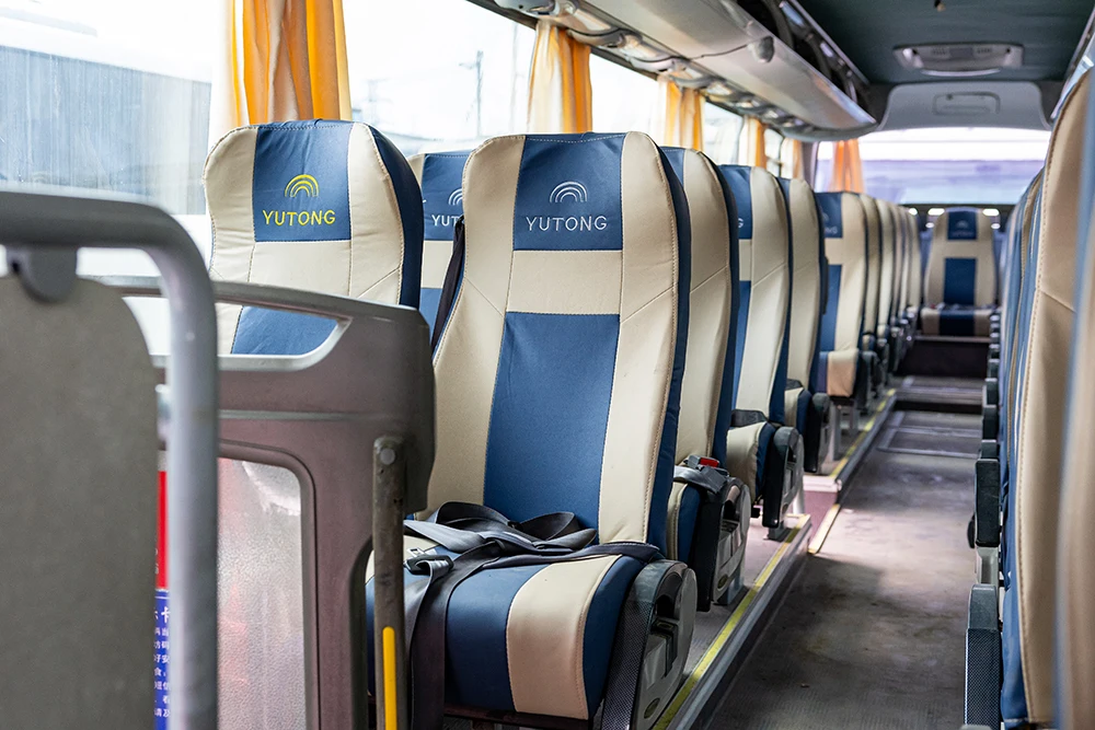 Cheap price 50 seats coach bus luxury used buses for sale Manual type used coaches bus sale