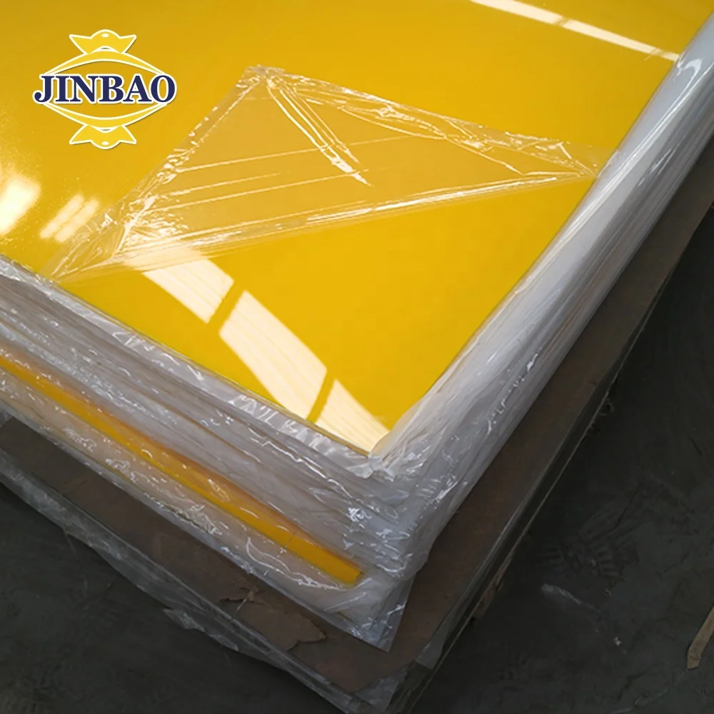JINBAO 4x8 3mm 19mm 1mm 2mm 10mm 20mm 4mm 0.5mm transparent clear color acrylic board cast acrylic sheets