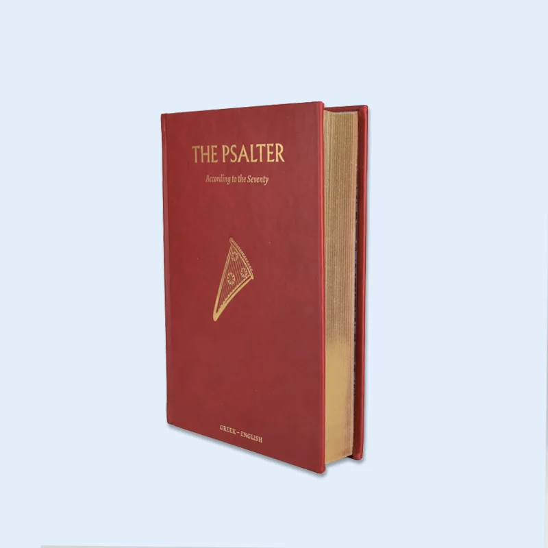 2024 OEM Printing Service Supplier Customized Mixed Color PU Leather Hardcover Religious Holy Bible