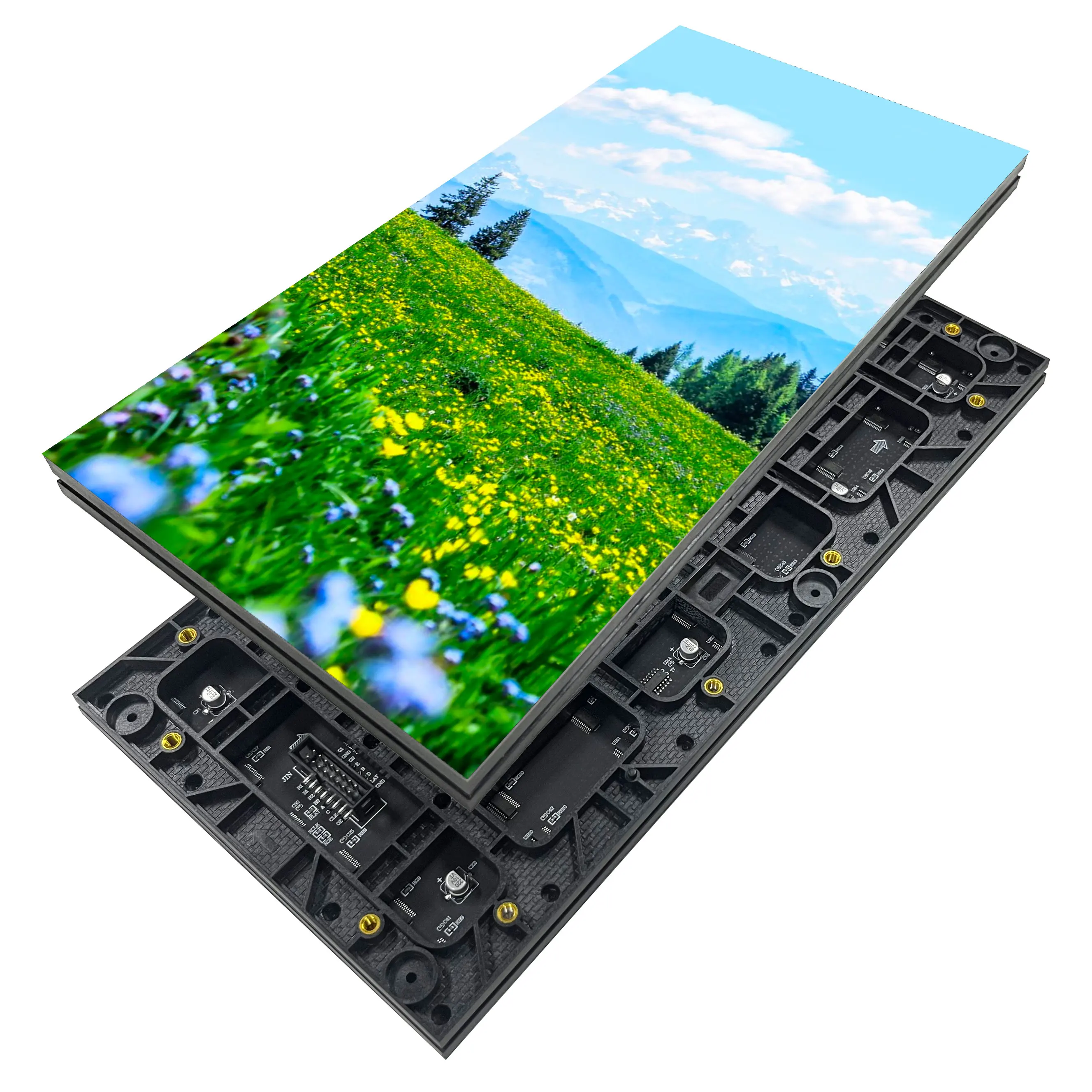 Китайский Полноцветный SMD RGB P5 P4 P3 P2.5 P2 P1.25 Крытый СВЕТОДИОДНЫЙ модуль настенный видео светодиодный дисплей Панель