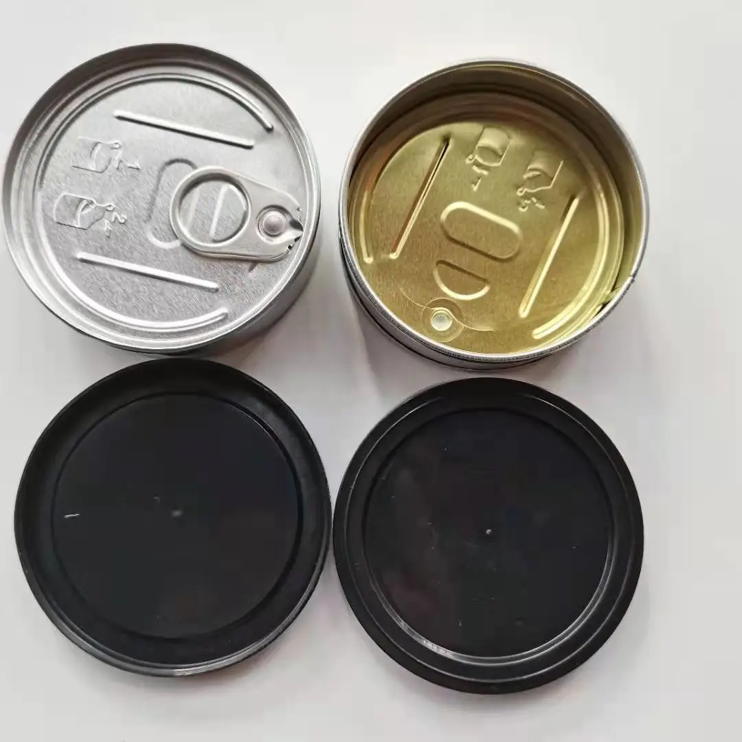 New Design Airtight Child Safe Tin Box Packaging Candy Child Resistant Metal Food Tin Cans Empty